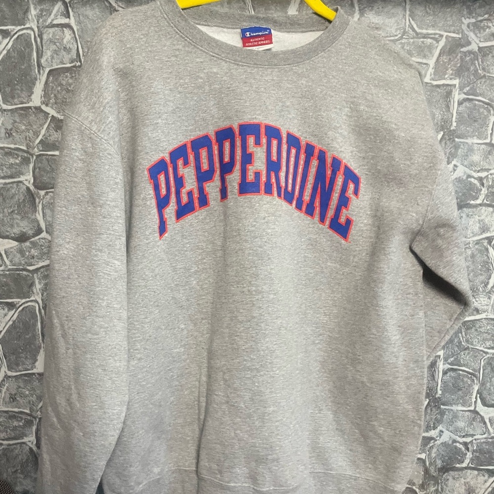 Champion Large official Pepperdine Comfy Coke Sweatshirt, Used